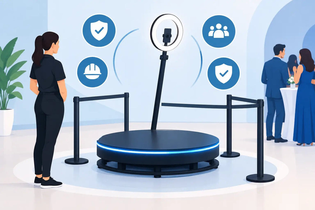 360 Booth Safety Guide for Reliable Events - DJ And Photo Booth Supply