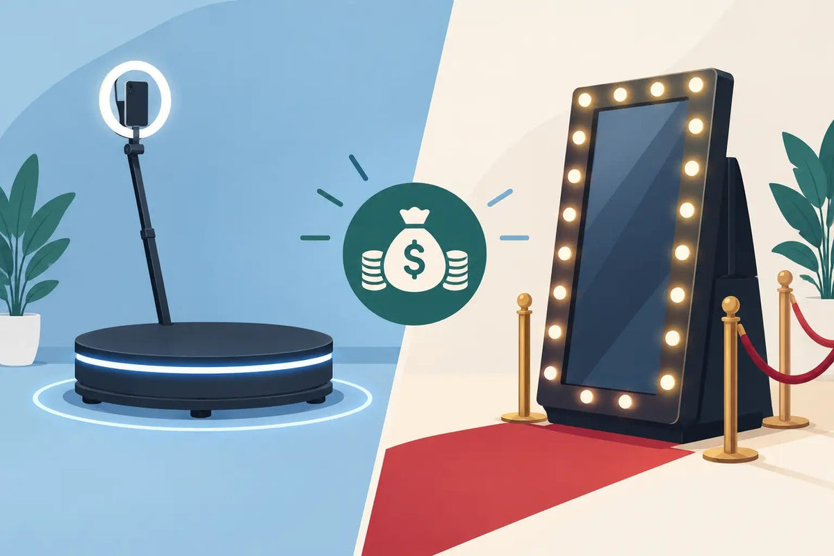 360 Booth Versus Glam Cam: Which Pays More? - DJ And Photo Booth Supply