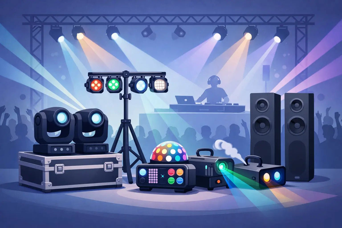 DJ Lighting Bundles That Build Better Rentals - DJ And Photo Booth Supply