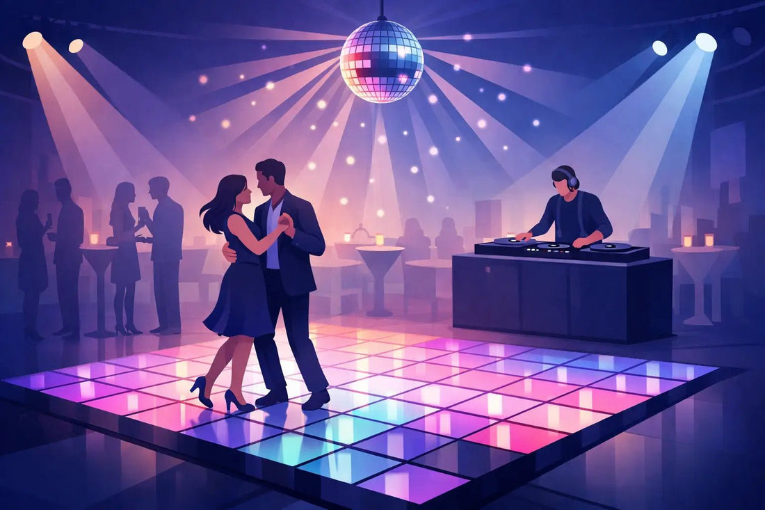 Is an LED Dance Floor for Events Worth It? - DJ And Photo Booth Supply