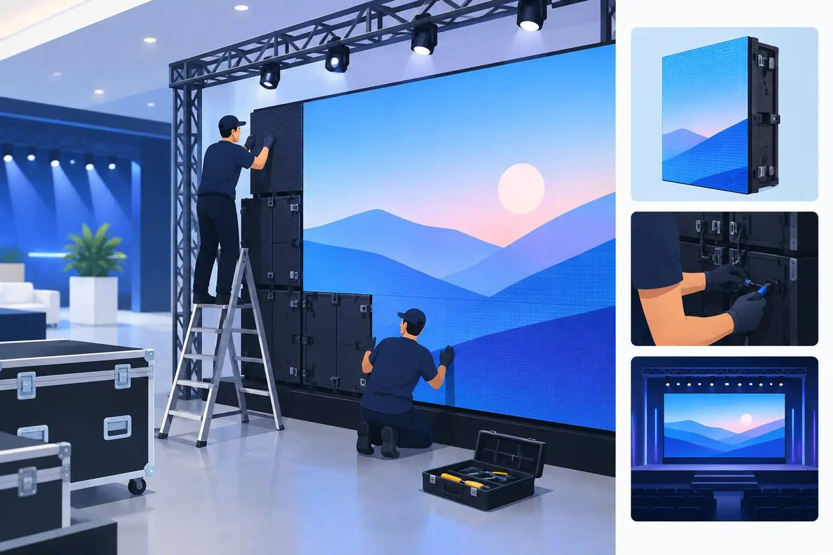 LED Panel Installation Guide for Event Pros - DJ And Photo Booth Supply