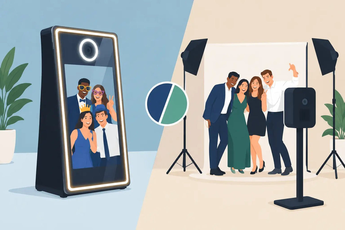 Mirror Booth Versus Open Air: Which Rents Better? - DJ And Photo Booth Supply