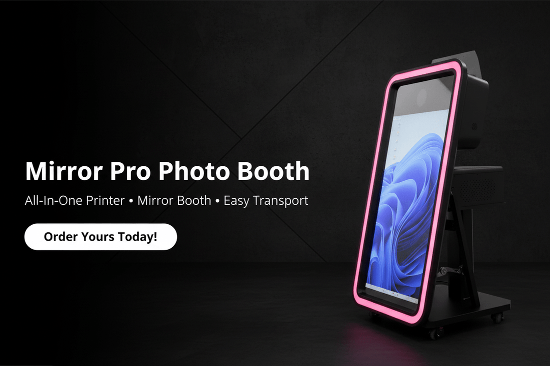 Mirror Pro Photo Booth for Sale: A Premium Booth Built for Event Professionals - DJ And Photo Booth Supply