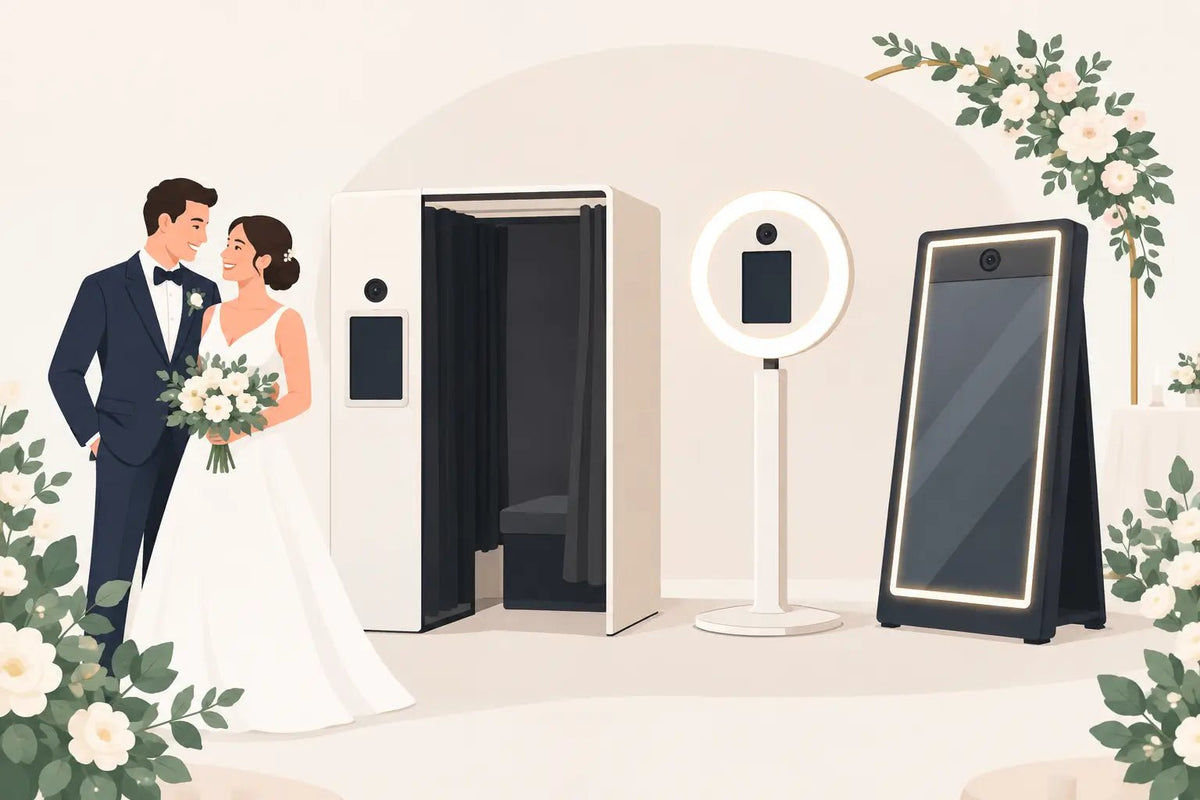 Which Booth Fits Weddings? Build a Better Package - DJ And Photo Booth Supply