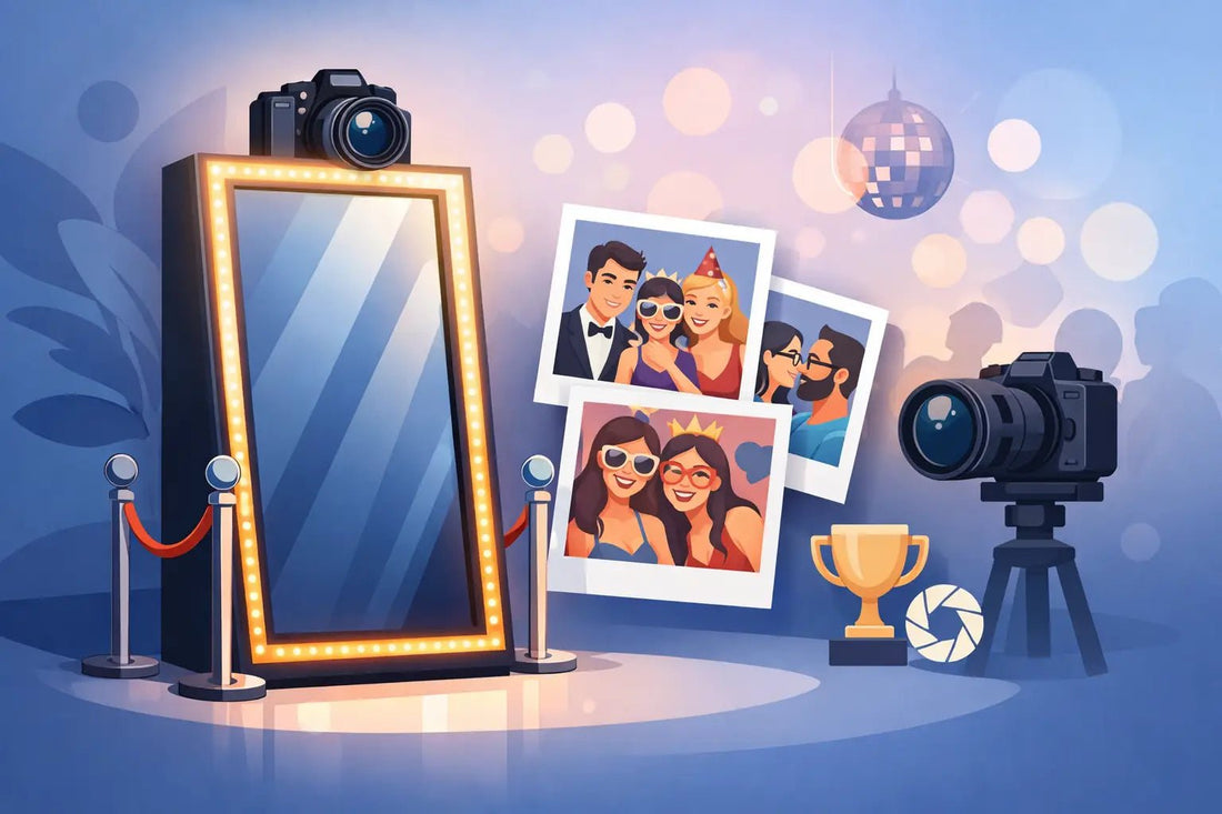 Why a Mirror Photo Booth With DSLR Camera Wins - DJ And Photo Booth Supply
