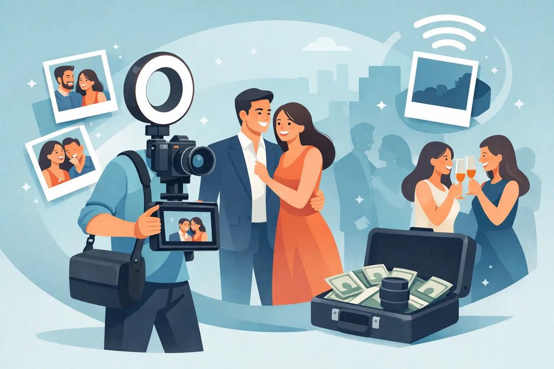 Why a Roaming Photo Booth for Events Pays Off - DJ And Photo Booth Supply