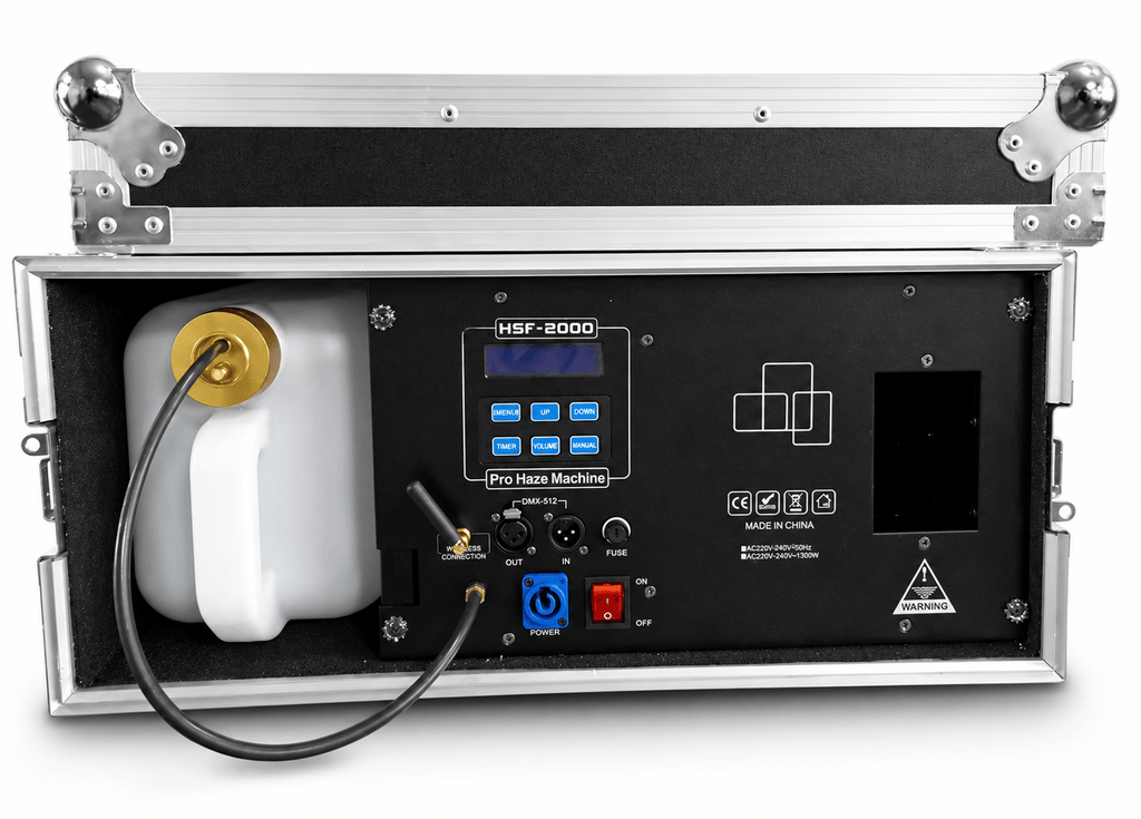 2000W Professional Haze Machine | DJPBS-HSF-2000 - DJ And Photo Booth Supply