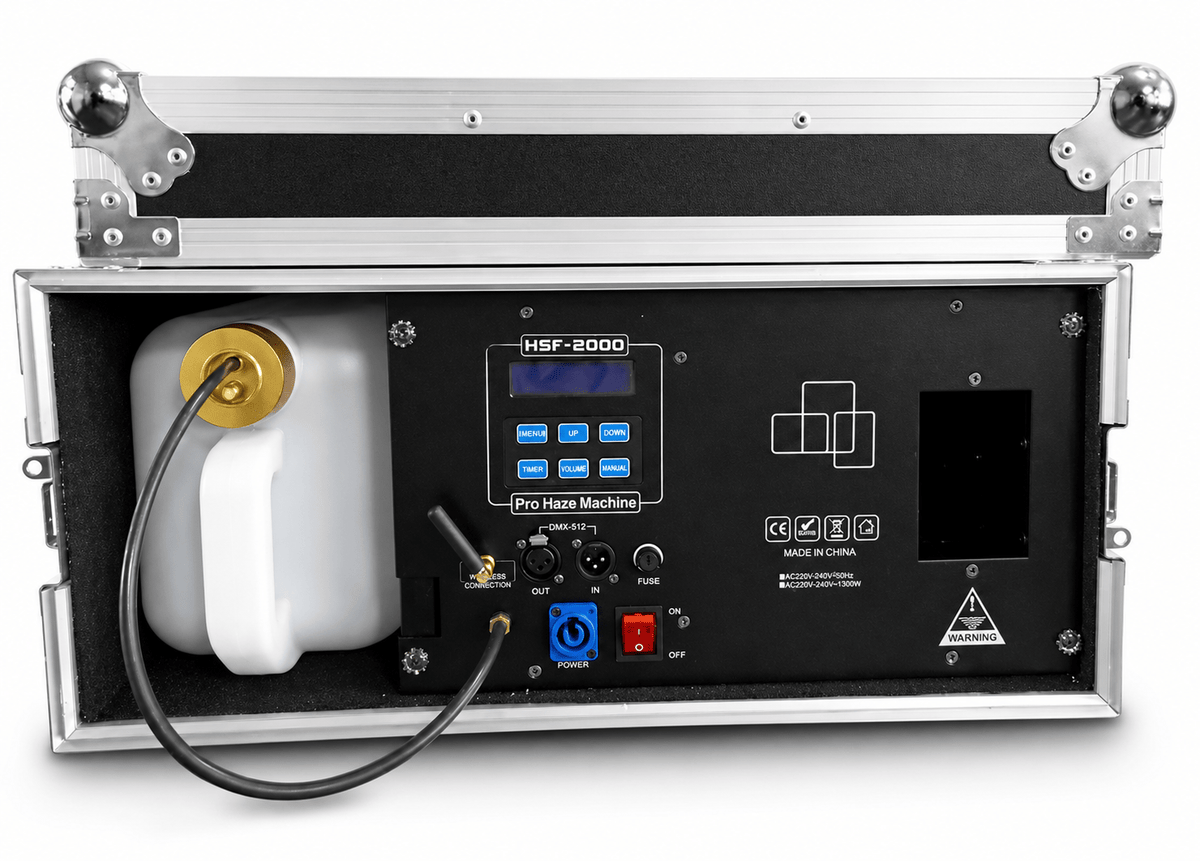 2000W Professional Haze Machine | DJPBS-HSF-2000 - DJ And Photo Booth Supply