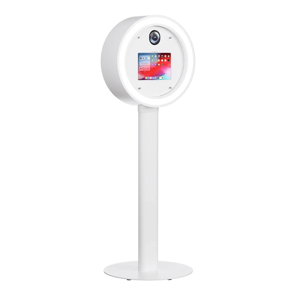 Elevate Your Events with the CHIMEE HQ24PB-Q2 Round Photo Booth for iPad & Surface Pro