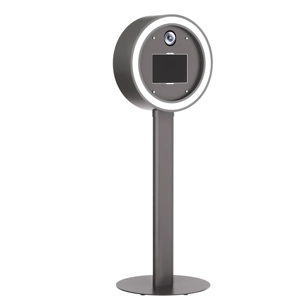 Elevate Your Events with the CHIMEE HQ24PB-Q2 Round Photo Booth for iPad & Surface Pro