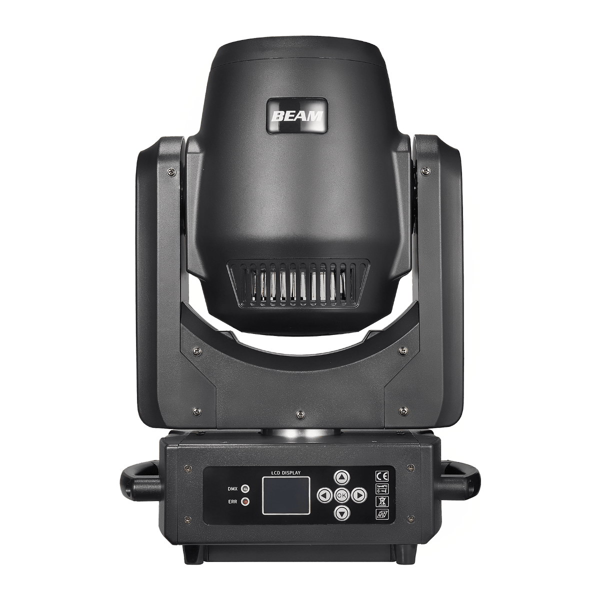 Both Lighting BPM-BEAM 100W Wireless Battery Moving Head | Gobos, RGB Halo & Cordless DMX - DJ And Photo Booth Supply