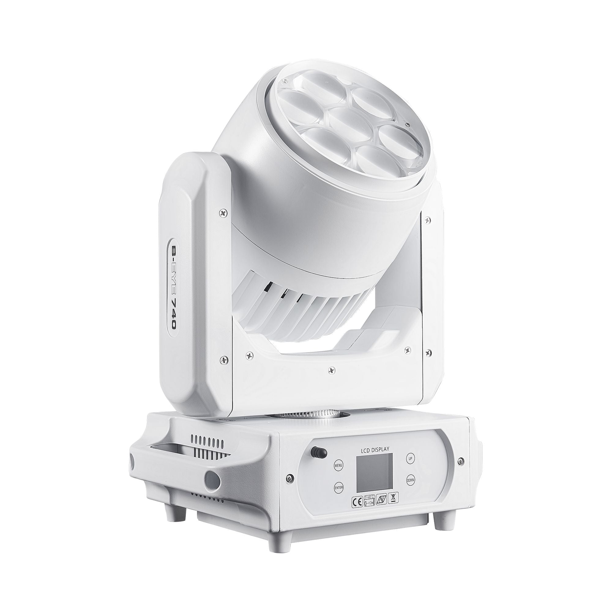 Both Lighting BPM-Splash X | Wireless Battery Moving Head Wash with RGB Halo Ring - DJ And Photo Booth Supply
