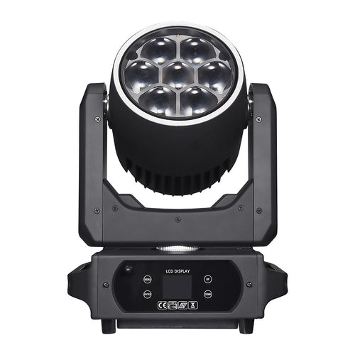 Both Lighting BPM-Splash X | Wireless Battery Moving Head Wash with RGB Halo Ring - DJ And Photo Booth Supply
