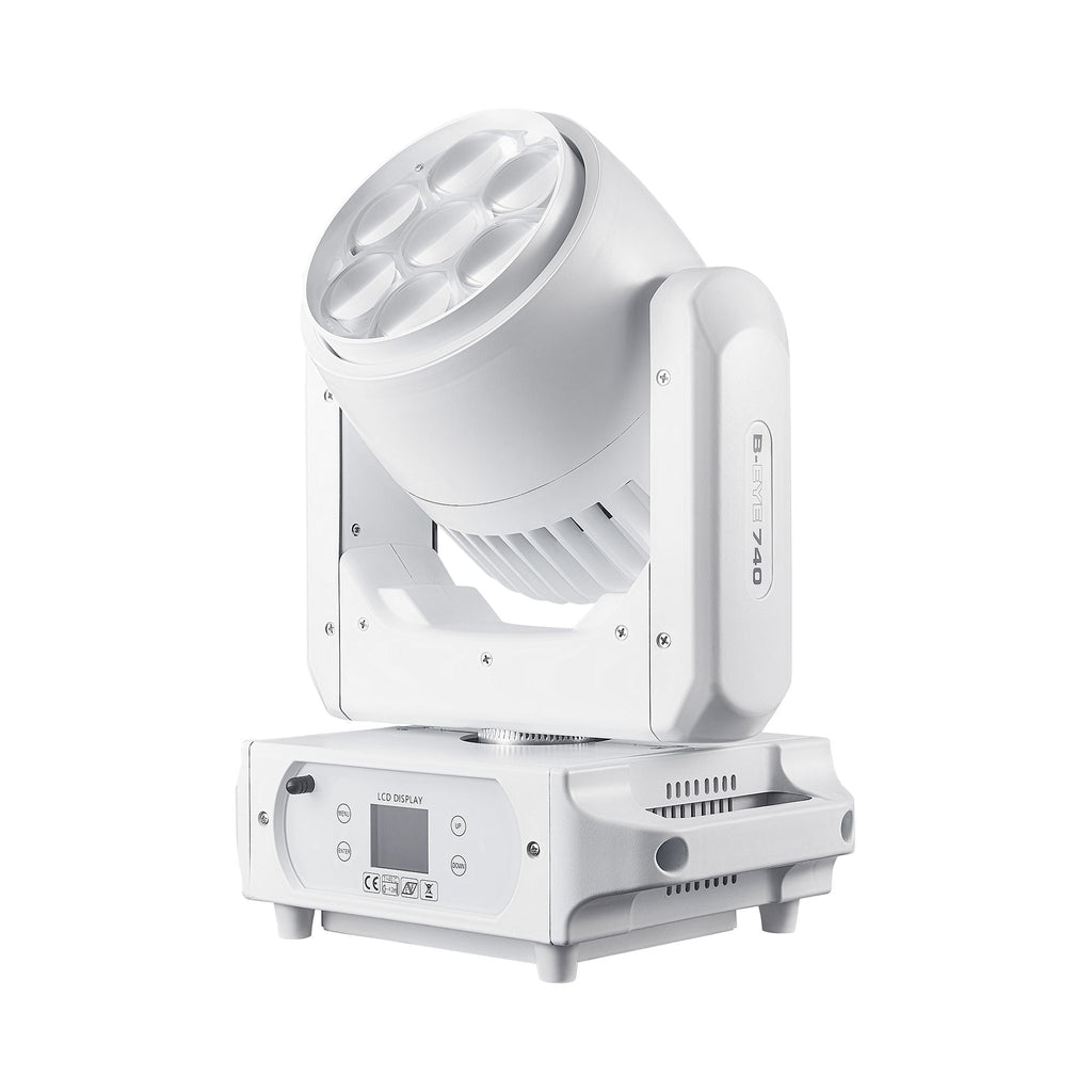 Both Lighting BPM-Splash X | Wireless Battery Moving Head Wash with RGB Halo Ring - DJ And Photo Booth Supply
