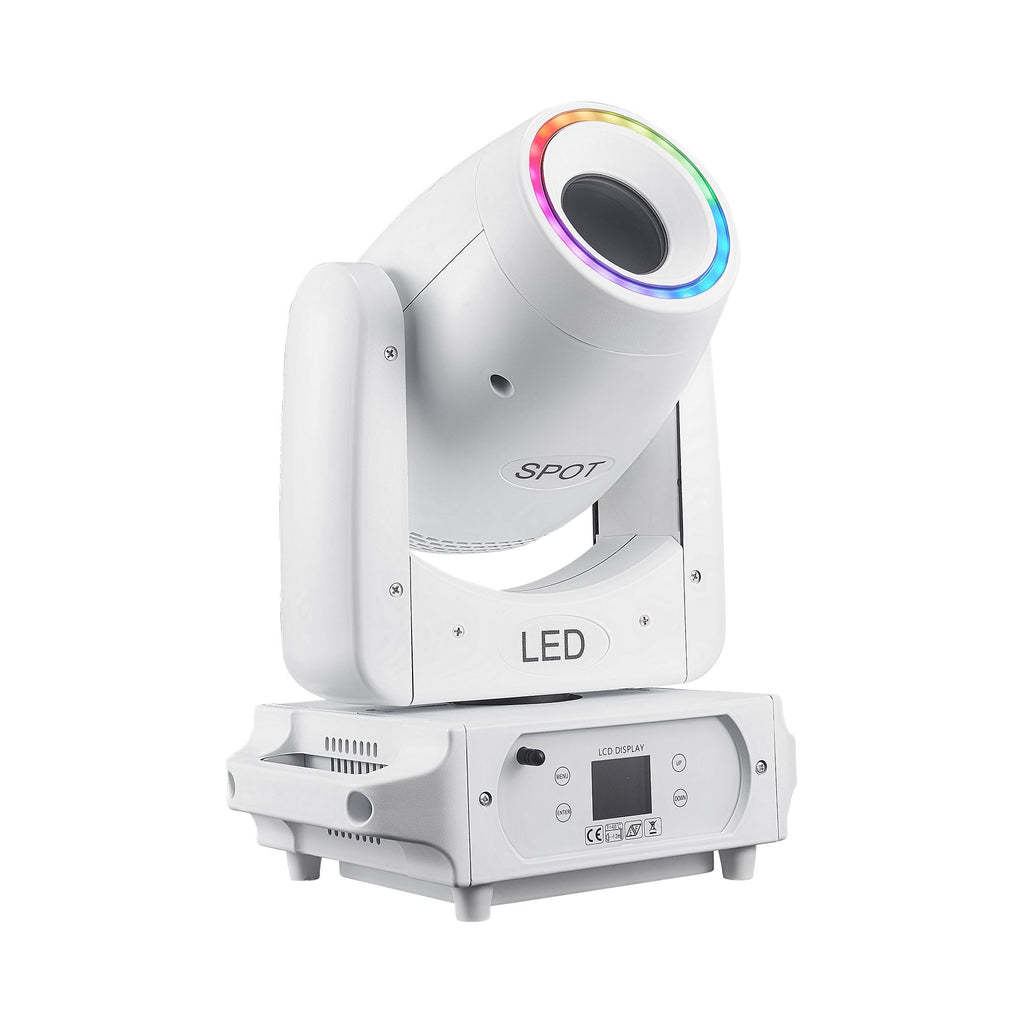 Both Lighting BPM-SPOT 100W Wireless Battery Moving Head | Cordless DMX LED Spot Fixture - DJ And Photo Booth Supply