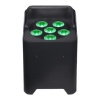 Both Lighting DJPBS-6IP Wireless Uplight | RGBAW Battery DJ LED Wash Fixture - DJ And Photo Booth Supply