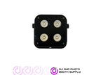 Both Lighting IR4 Compact Quad Uplight | Battery-Powered DJ LED Wash Fixture - DJ And Photo Booth Supply