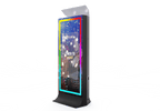 DJPBS 43 Inch 4K Touch Screen 72 Inch Tower Mirror Photo Booth DJ-PBS43 Tower Mirror Photo Booth - DJ And Photo Booth Supply