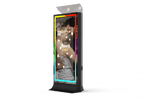 DJPBS 43 Inch 4K Touch Screen 72 Inch Tower Mirror Photo Booth DJ-PBS43 Tower Mirror Photo Booth - DJ And Photo Booth Supply