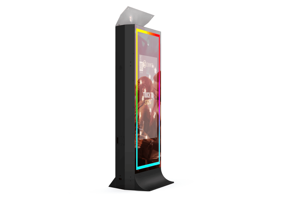 DJPBS 43 Inch 4K Touch Screen 72 Inch Tower Mirror Photo Booth DJ-PBS43 Tower Mirror Photo Booth - DJ And Photo Booth Supply
