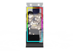 DJPBS 43 Inch 4K Touch Screen 72 Inch Tower Mirror Photo Booth DJ-PBS43 Tower Mirror Photo Booth - DJ And Photo Booth Supply