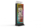 DJPBS 43 Inch 4K Touch Screen 72 Inch Tower Mirror Photo Booth DJ-PBS43 Tower Mirror Photo Booth - DJ And Photo Booth Supply