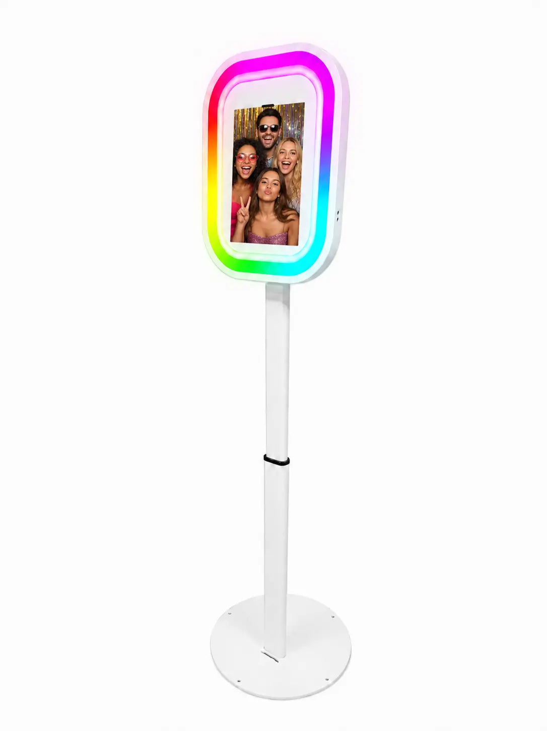 Flash Frame iPad Photo Booth | RGBW LED Color Changing Frame + Roamer - DJ And Photo Booth Supply