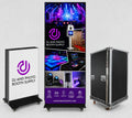 Foldable Dual-Sided LED Poster Display – Portable Plug &amp; Play Digital Signage Screen DJPBS-PANELPRO2.5 - DJ And Photo Booth Supply