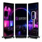 Foldable Dual-Sided LED Poster Display – Portable Plug &amp; Play Digital Signage Screen DJPBS-PANELPRO2.5 - DJ And Photo Booth Supply