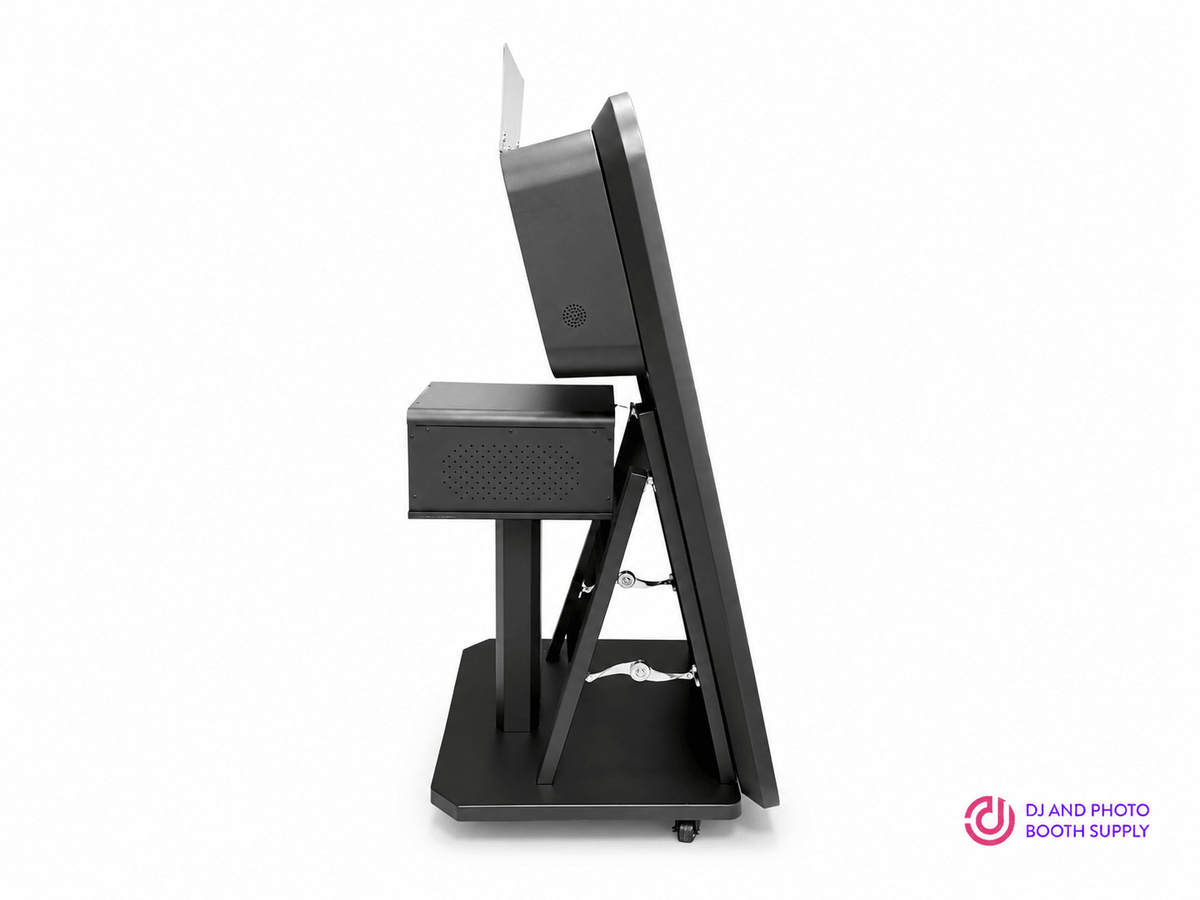 Mirror Booth Pro™ Photo Booth / Printer Shelf All In One|43-Inch Touch Screen DSLR Mirror Booth Pro™ - Best Mirror Photo Booth For Sale - Photo Booths For Sale. - DJ And Photo Booth Supply