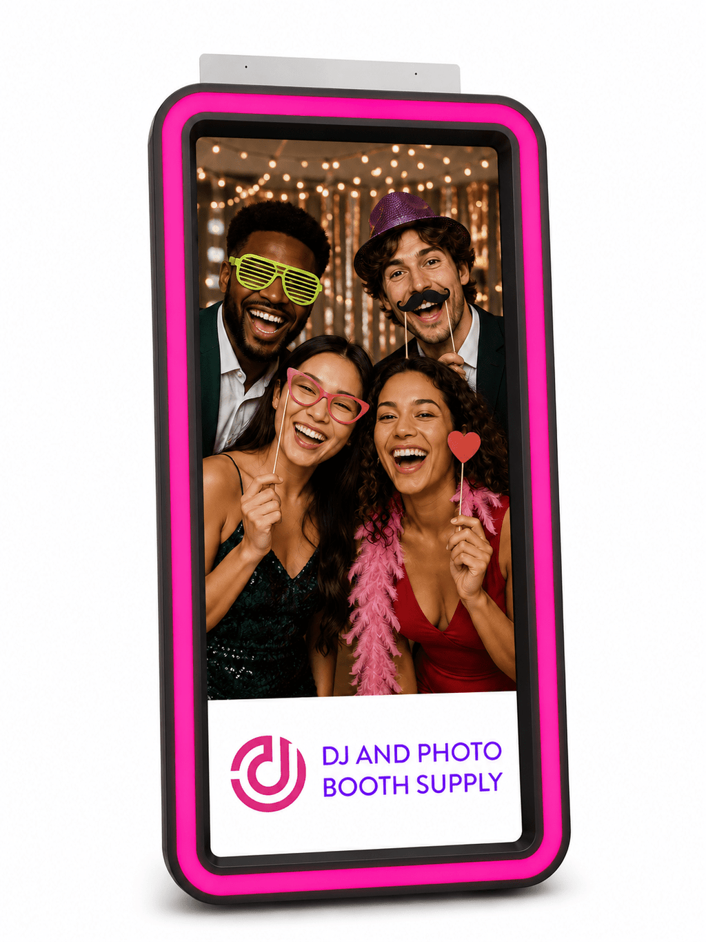 Mirror Booth Pro™ Photo Booth / Printer Shelf All In One|43-Inch Touch Screen DSLR Mirror Booth Pro™ - Best Mirror Photo Booth For Sale - Photo Booths For Sale. - DJ And Photo Booth Supply