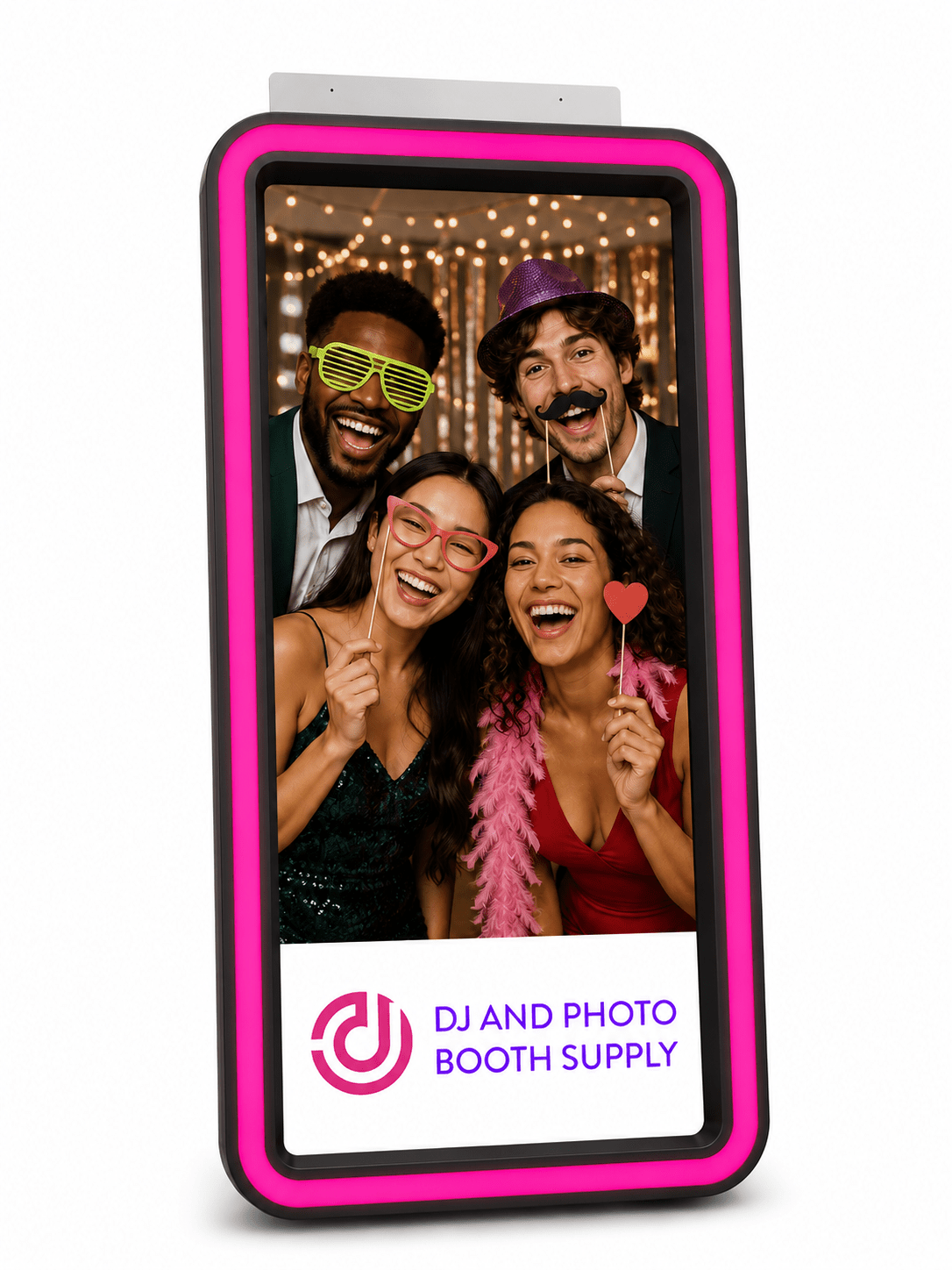 Mirror Booth Pro™ Photo Booth / Printer Shelf All In One|43-Inch Touch Screen DSLR Mirror Booth Pro™ - Best Mirror Photo Booth For Sale - Photo Booths For Sale. - DJ And Photo Booth Supply