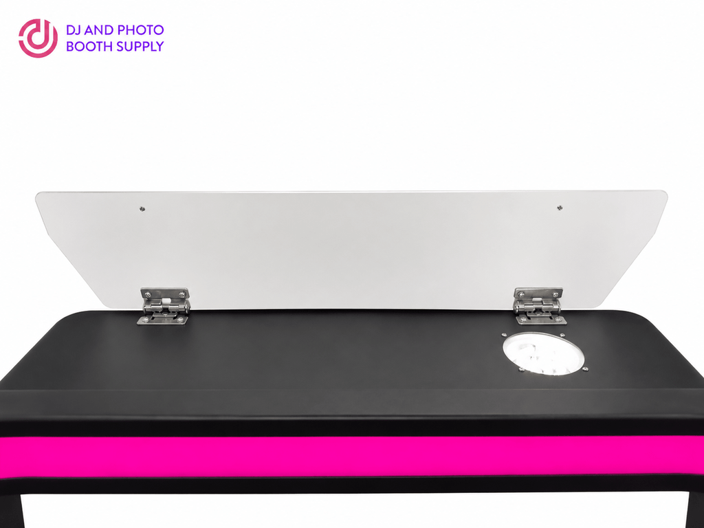 Mirror Booth Pro™ Photo Booth / Printer Shelf All In One|43-Inch Touch Screen DSLR Mirror Booth Pro™ - Best Mirror Photo Booth For Sale - Photo Booths For Sale. - DJ And Photo Booth Supply
