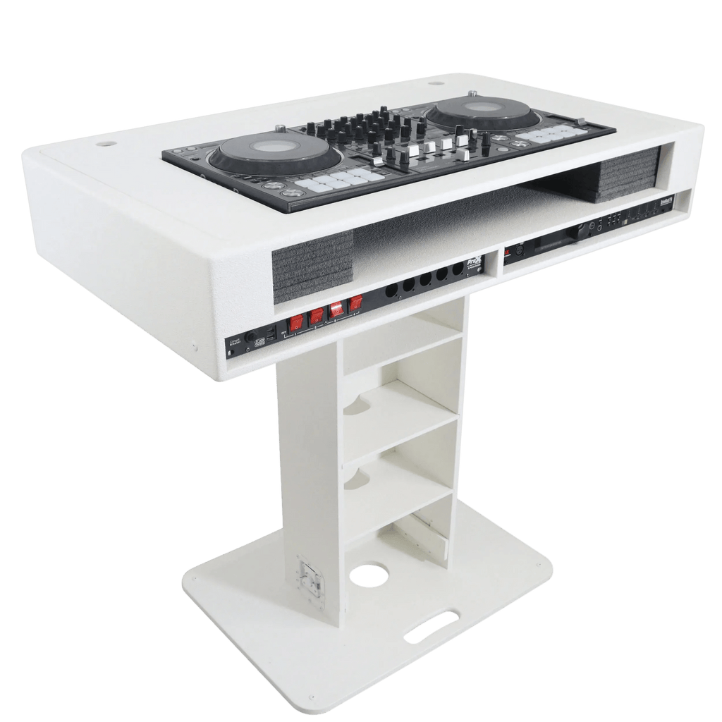 ProX Control Tower DJ Podium | Custom-Built Professional DJ Booth - DJ And Photo Booth Supply