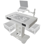 ProX Control Tower DJ Podium | Custom-Built Professional DJ Booth - DJ And Photo Booth Supply