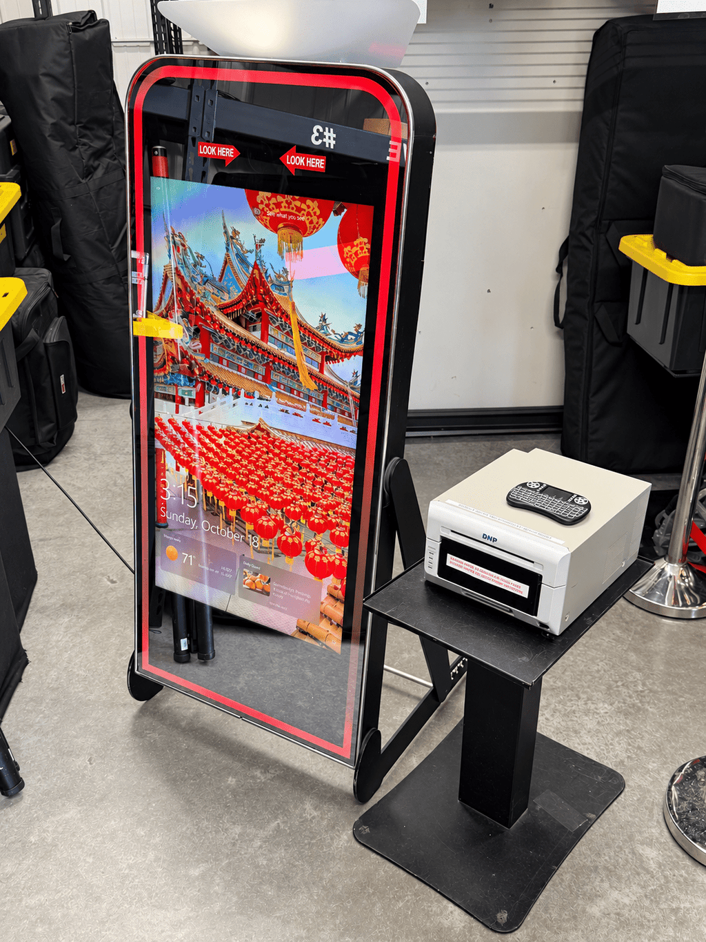(USED) ATA PHOTO BOOTHS Mior Mirror Photo Booth — Used Turnkey Package - DJ And Photo Booth Supply