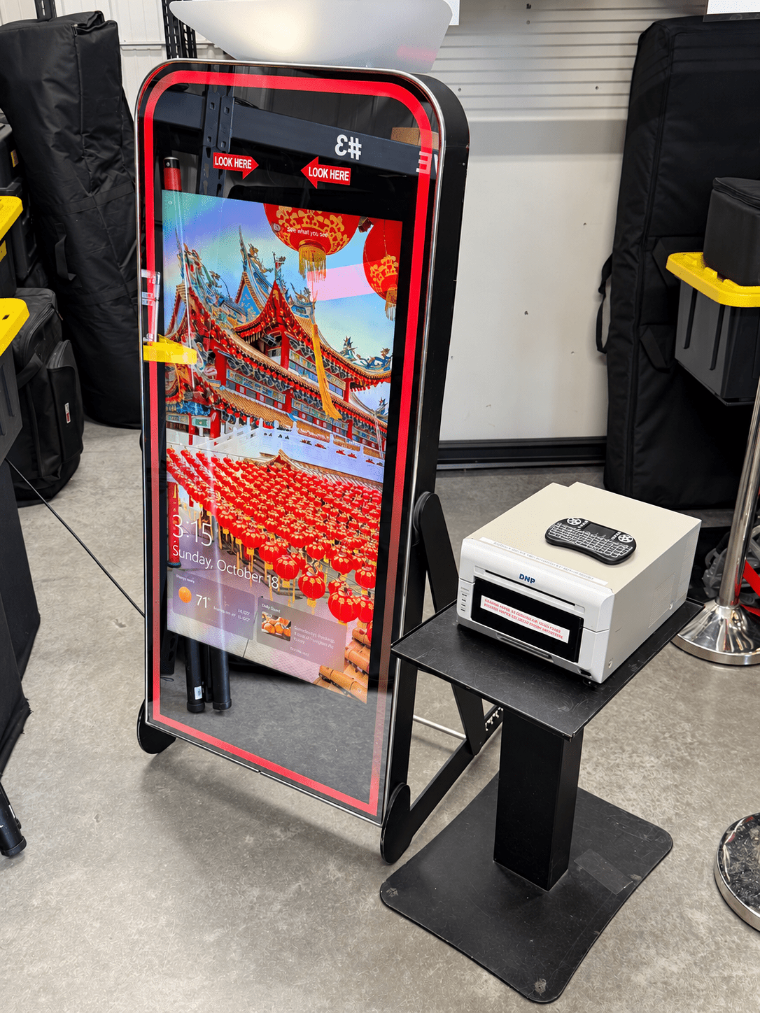 (USED) ATA PHOTO BOOTHS Mior Mirror Photo Booth — Used Turnkey Package - DJ And Photo Booth Supply